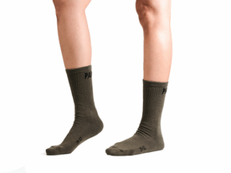 Mid Ht Logo Sock 01